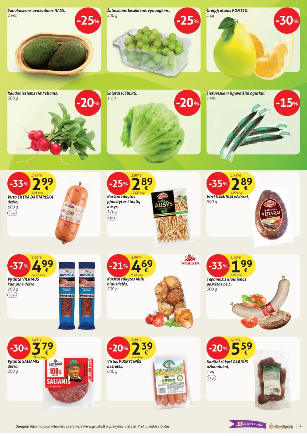 gruste - GRŪSTĖ - Leidinys Nr.31 (2025 11 21 - 2025 11 30) - page: 3