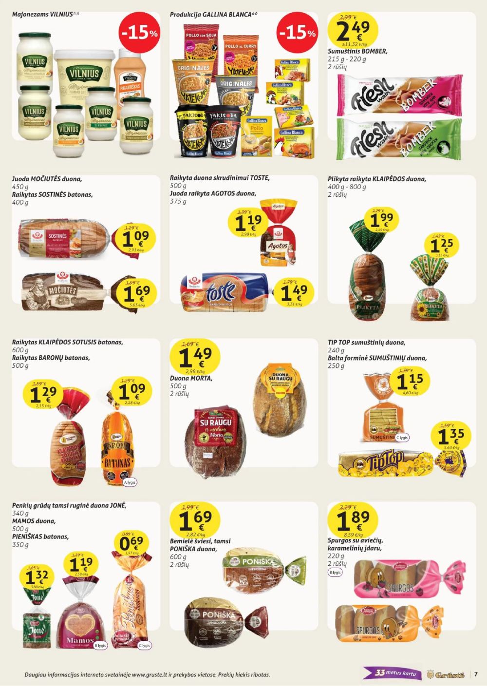 gruste - GRŪSTĖ - Leidinys Nr.31 (2025 11 21 - 2025 11 30) - page: 7