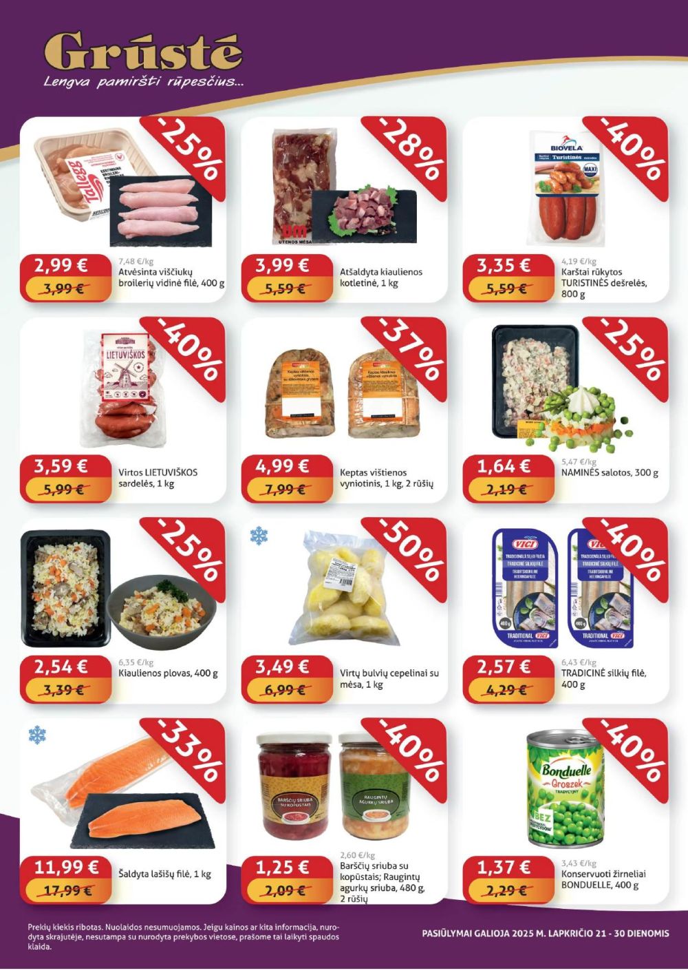 gruste - GRŪSTĖ - Ko gero pigiau nerasi (2025 11 21 - 2025 11 30) - page: 2