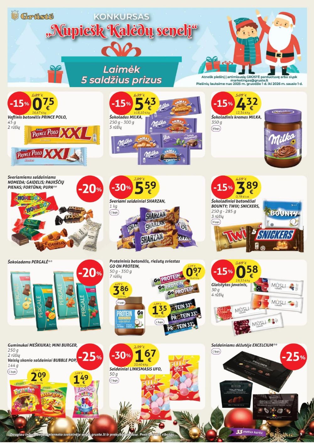 gruste - GRŪSTĖ - Leidinys Nr.32 (2025 12 01 - 2025 12 10) - page: 9