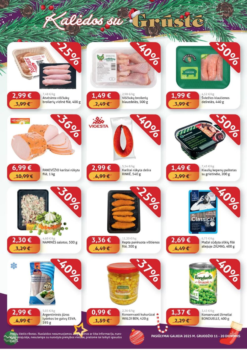 gruste - GRŪSTĖ - Ko gero pigiau nerasi (2025 12 11 - 2025 12 20) - page: 2