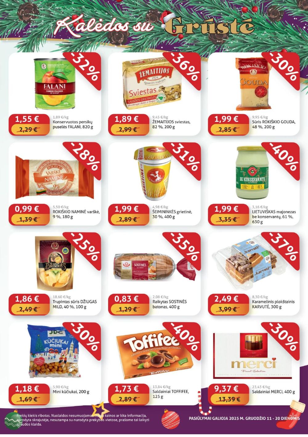 gruste - GRŪSTĖ - Ko gero pigiau nerasi (2025 12 11 - 2025 12 20) - page: 3
