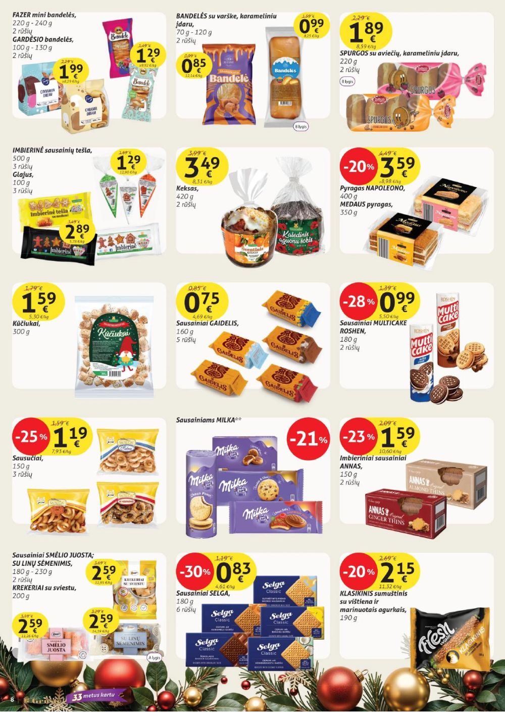 gruste - GRŪSTĖ - Leidinys Nr.33 (2025 12 11 - 2025 12 20) - page: 8