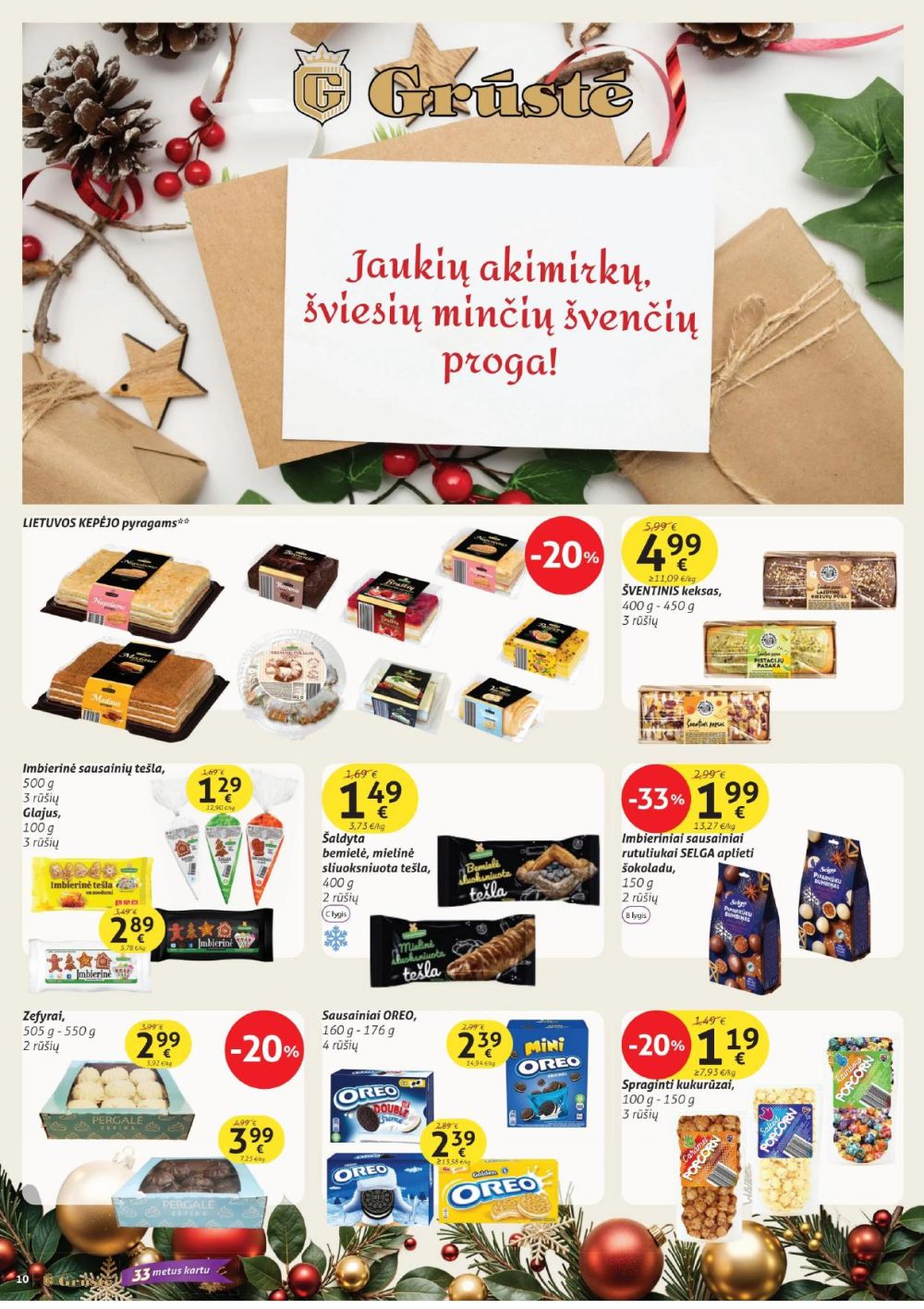 gruste - GRŪSTĖ - Leidinys Nr.34 (2025 12 21 - 2026 01 01) - page: 10