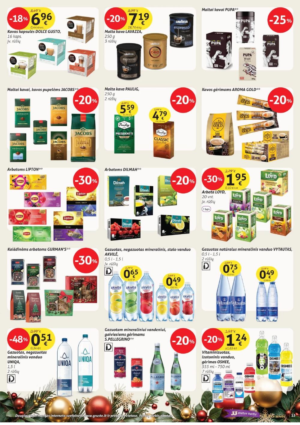 gruste - GRŪSTĖ - Leidinys Nr.34 (2025 12 21 - 2026 01 01) - page: 13