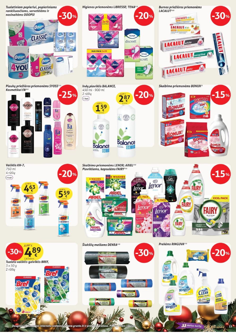 gruste - GRŪSTĖ - Leidinys Nr.34 (2025 12 21 - 2026 01 01) - page: 15