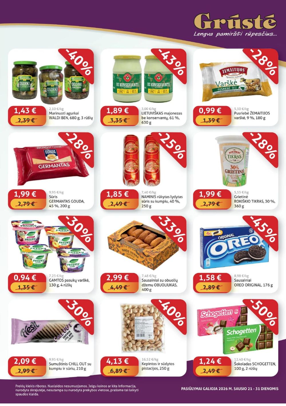 gruste - GRŪSTĖ - Ko gero pigiau nerasi (2026 01 21 - 2026 01 31) - page: 3
