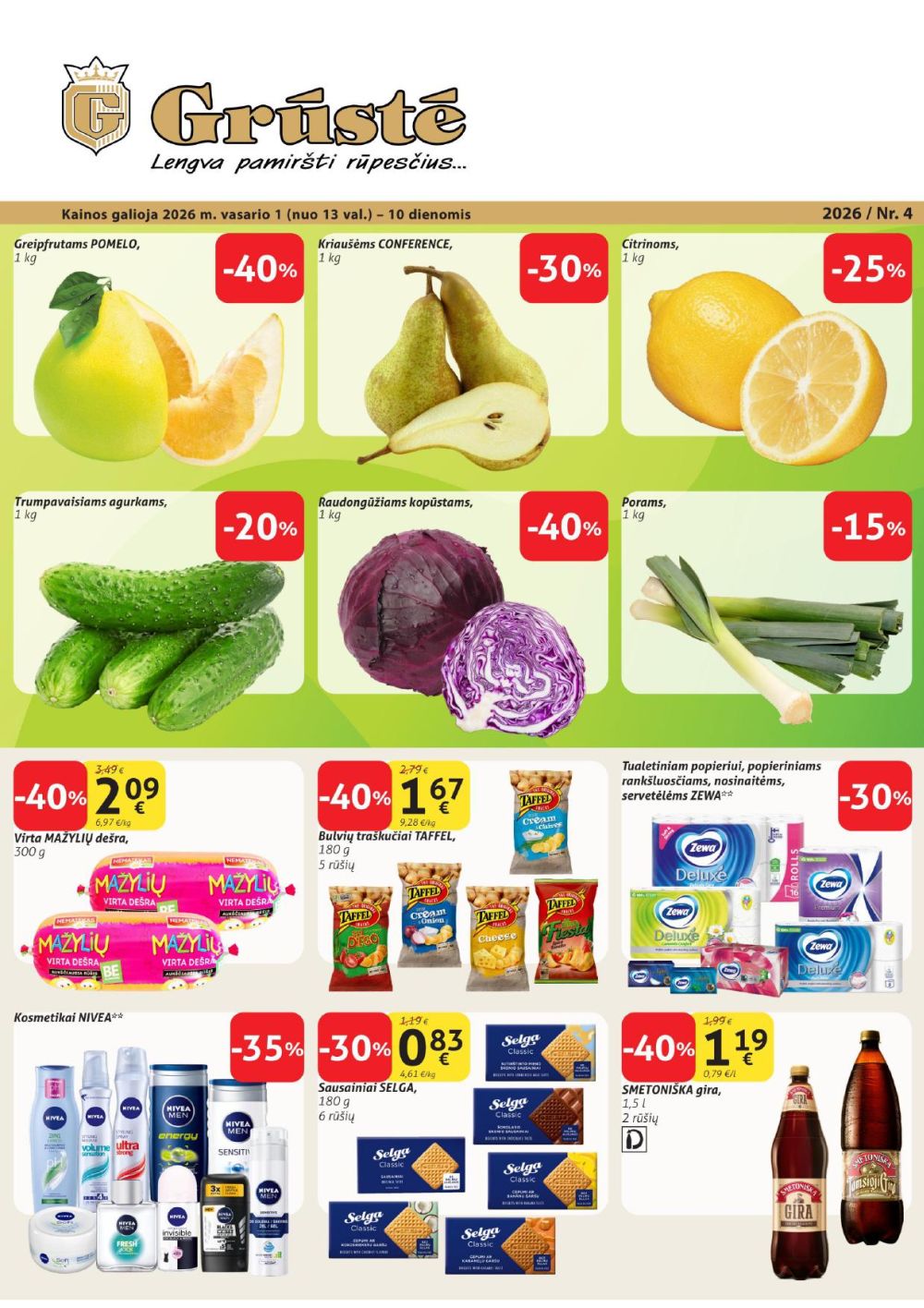 gruste - GRŪSTĖ - Leidinys Nr.4 (2026 02 01 - 2026 02 10)