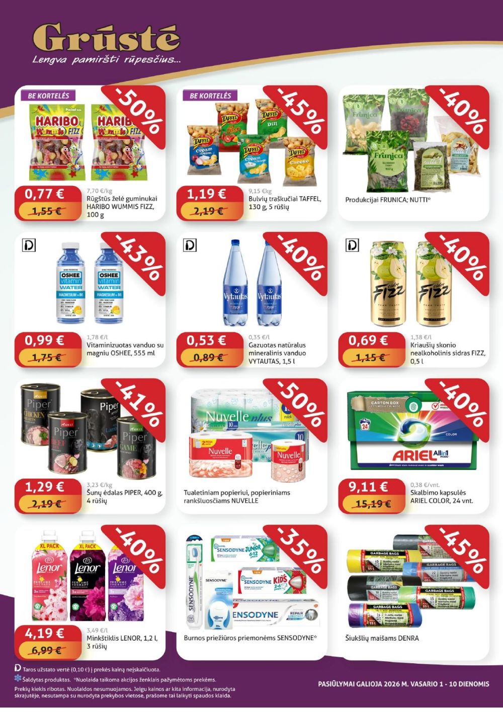 gruste - GRŪSTĖ - Ko gero pigiau nerasi (2026 02 01 - 2026 02 10) - page: 4