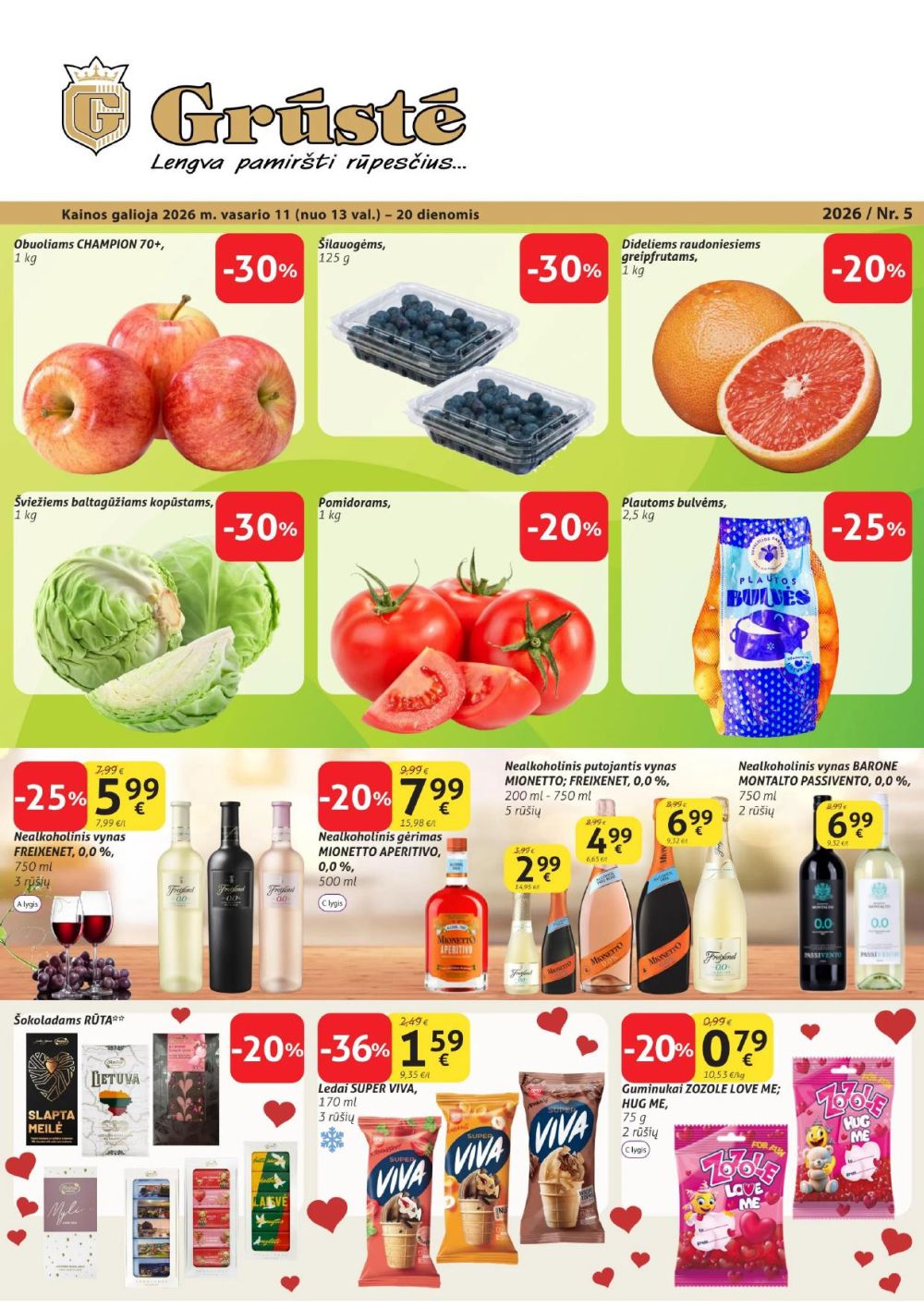 gruste - GRŪSTĖ - Leidinys Nr.5 (2026 02 11 - 2026 02 20) - page: 1
