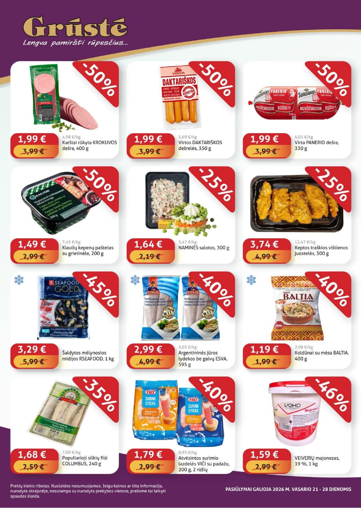 gruste - GRŪSTĖ - Ko gero pigiau nerasi (2026 02 21 - 2026 02 28) - page: 2