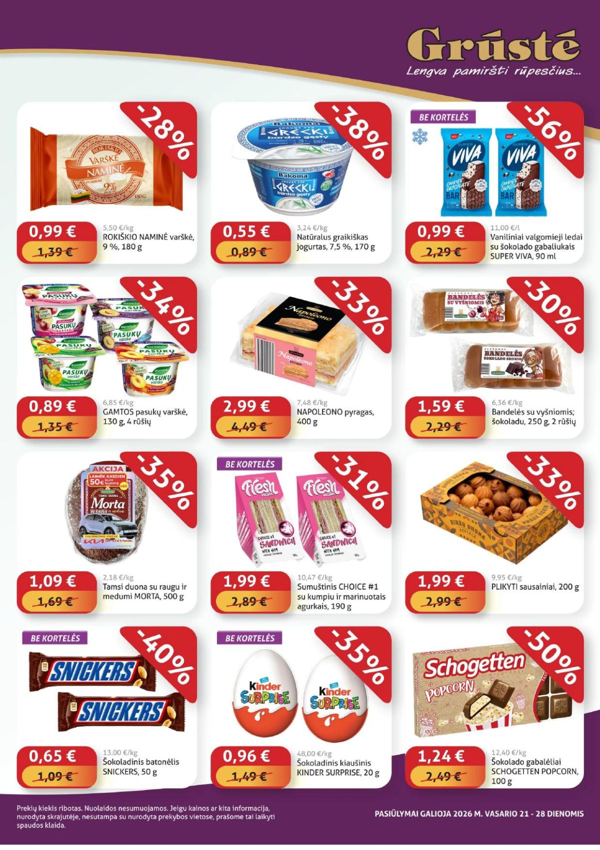 gruste - GRŪSTĖ - Ko gero pigiau nerasi (2026 02 21 - 2026 02 28) - page: 3