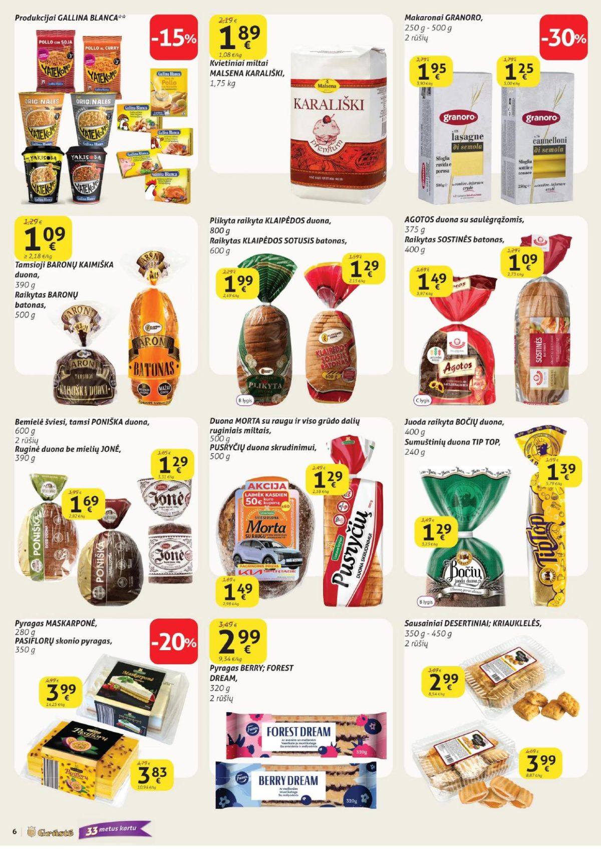 gruste - GRŪSTĖ - Leidinys Nr.7 (2026 03 01 - 2026 03 10) - page: 6