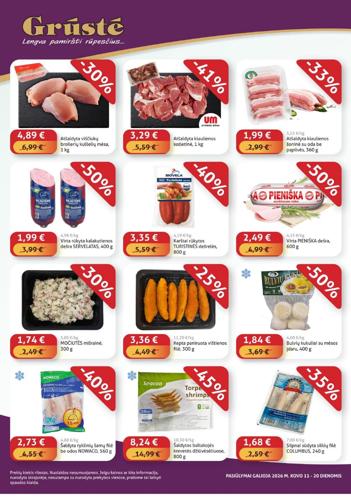 gruste - GRŪSTĖ - Ko gero pigiau nerasi (2026 03 11 - 2026 03 20) - page: 2