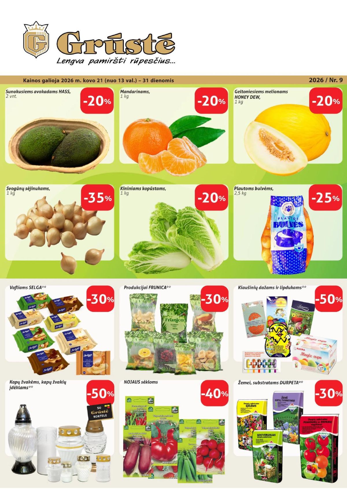 gruste - GRŪSTĖ - Leidinys Nr.9 (2026 03 21 - 2026 03 31)