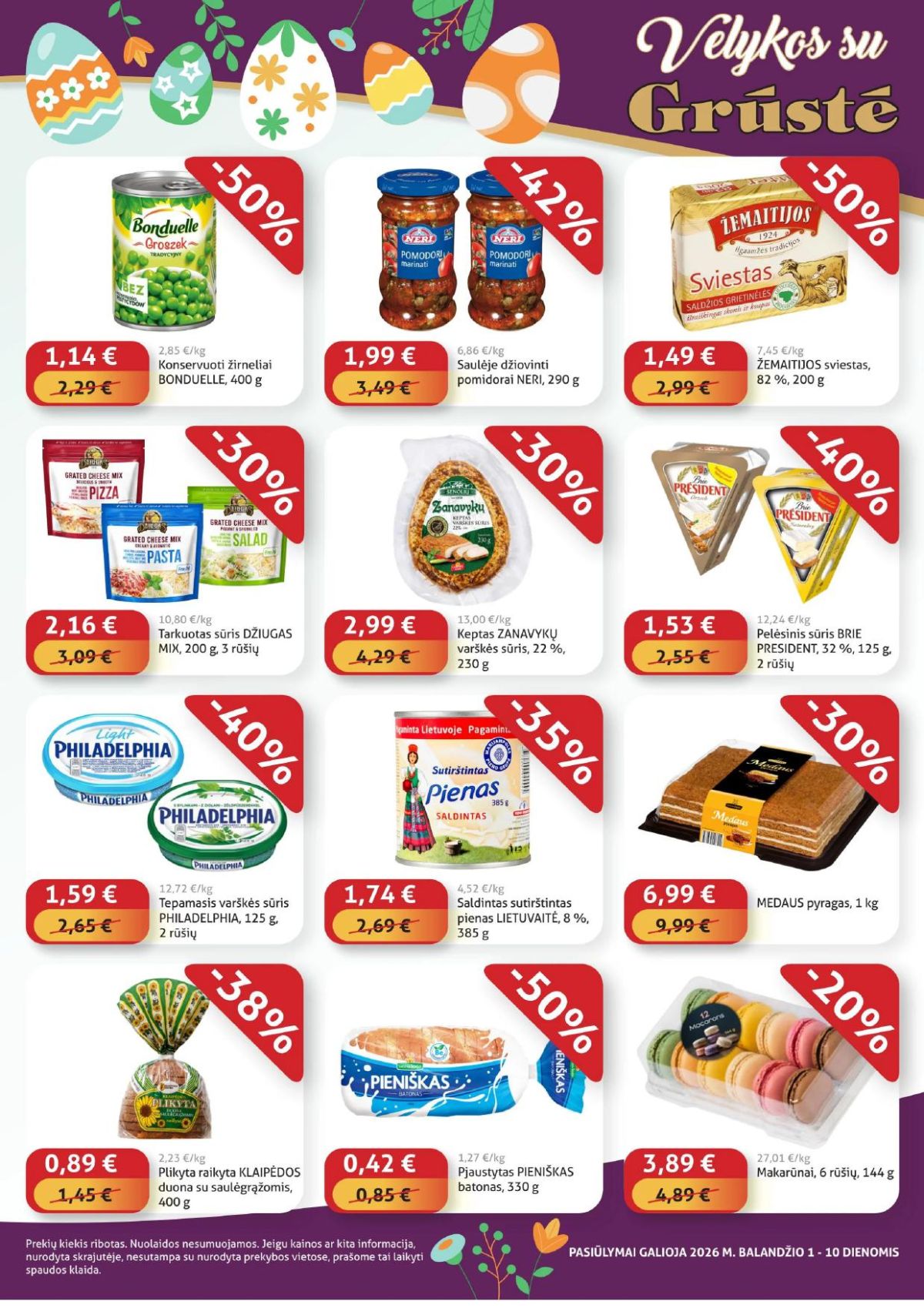 gruste - GRŪSTĖ - Ko gero pigiau nerasi (2026 04 01 - 2026 04 10) - page: 2