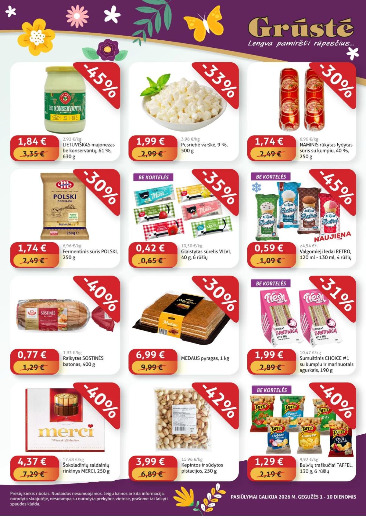 gruste - GRŪSTĖ - Ko gero pigiau nerasi (2026 05 01 - 2026 05 10) - page: 2