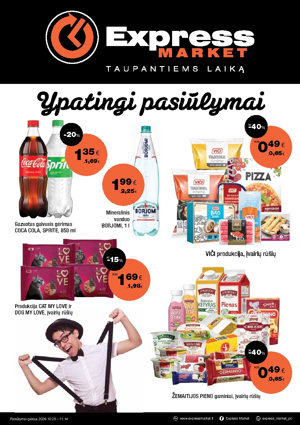 express - Akcijų leidinys (2026-10-25 - 2026-11-14) - page: 1