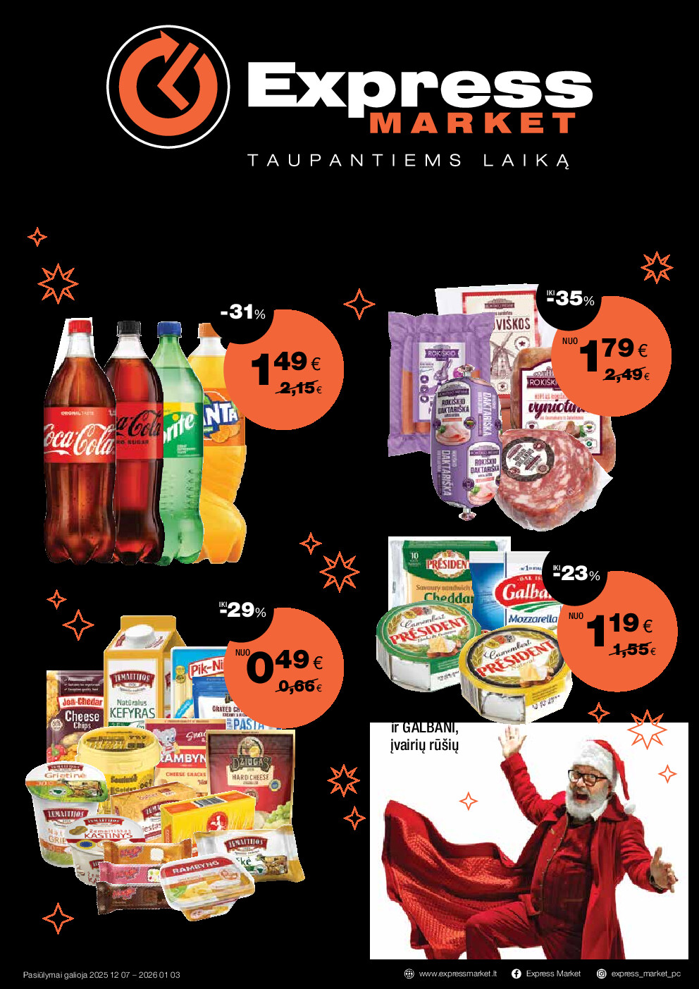 express - Akcijų leidinys (2025-12-07 - 2026-01-03) - page: 1