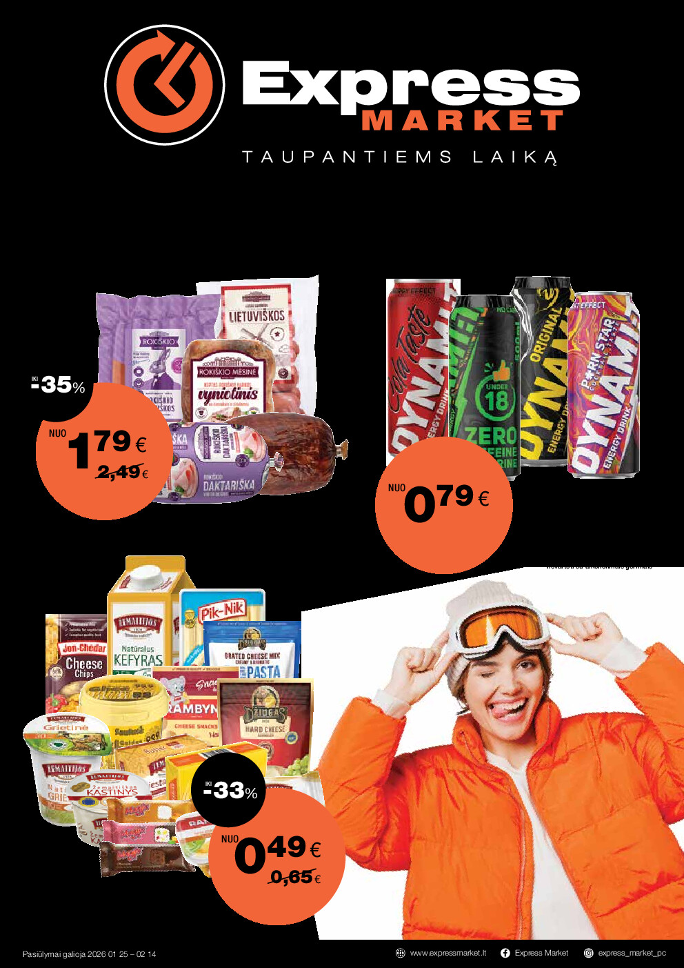 express - Akcijų leidinys (2026-01-25 - 2026-02-14) - page: 1