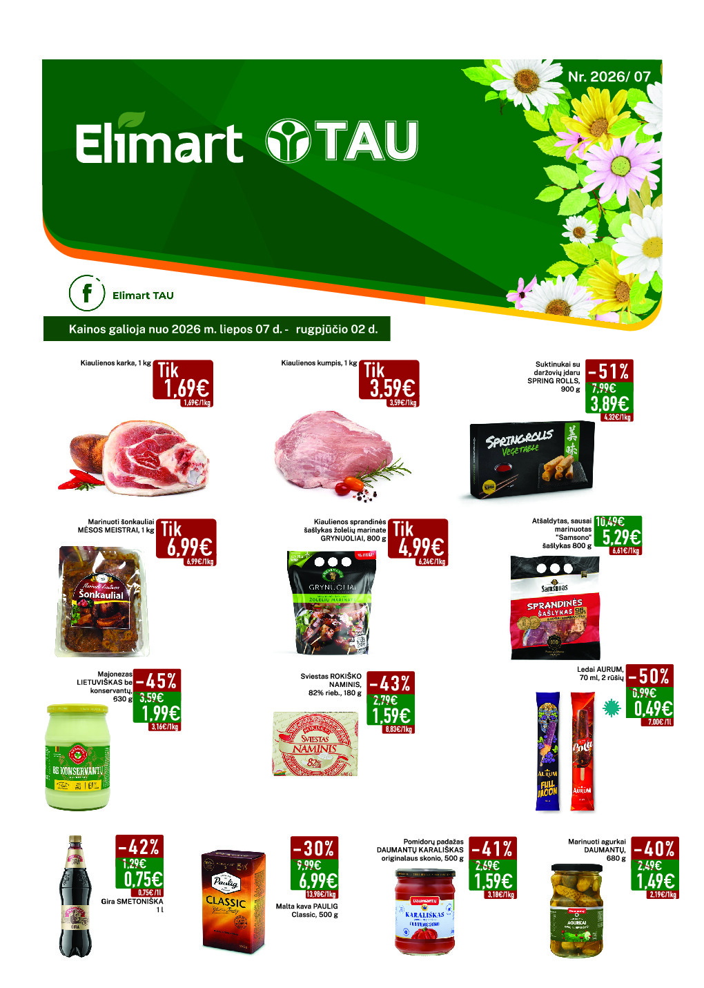 elimart - Elimart Tau leidinys (2026-07-07 - 2026-08-02)