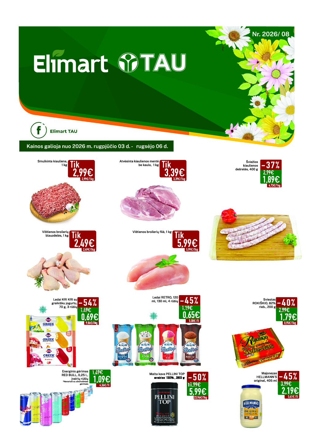 elimart - Elimart Tau leidinys (2026-08-03 - 2026-09-06)