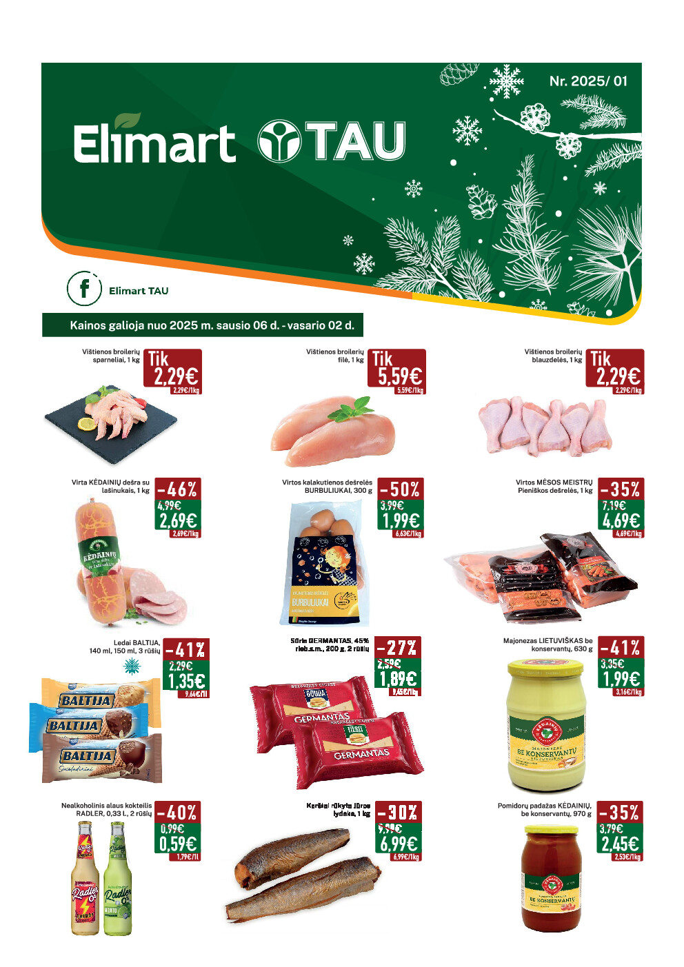 elimart - Elimart Tau leidinys (2025-01-06 - 2025-02-02) - page: 1