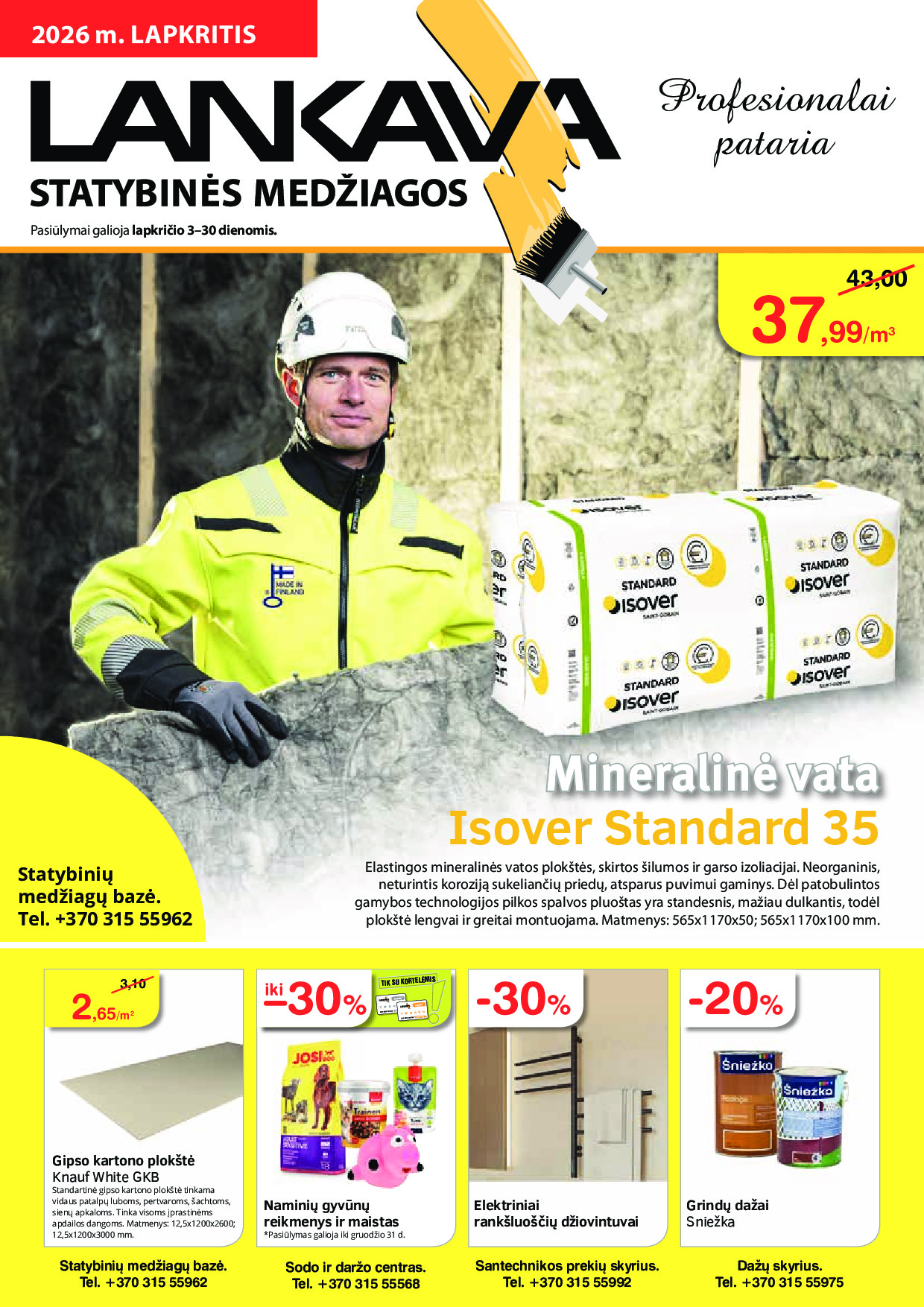 lankava - Lankava akcijų leidinys Lapkritis - page: 1