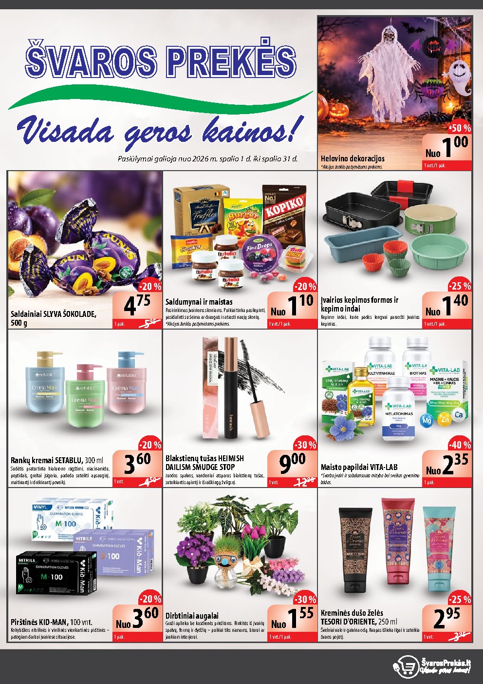 svaros - ŠVAROS PREKĖS - Leidinys (2026-10-01 - 2026-10-31) - page: 1