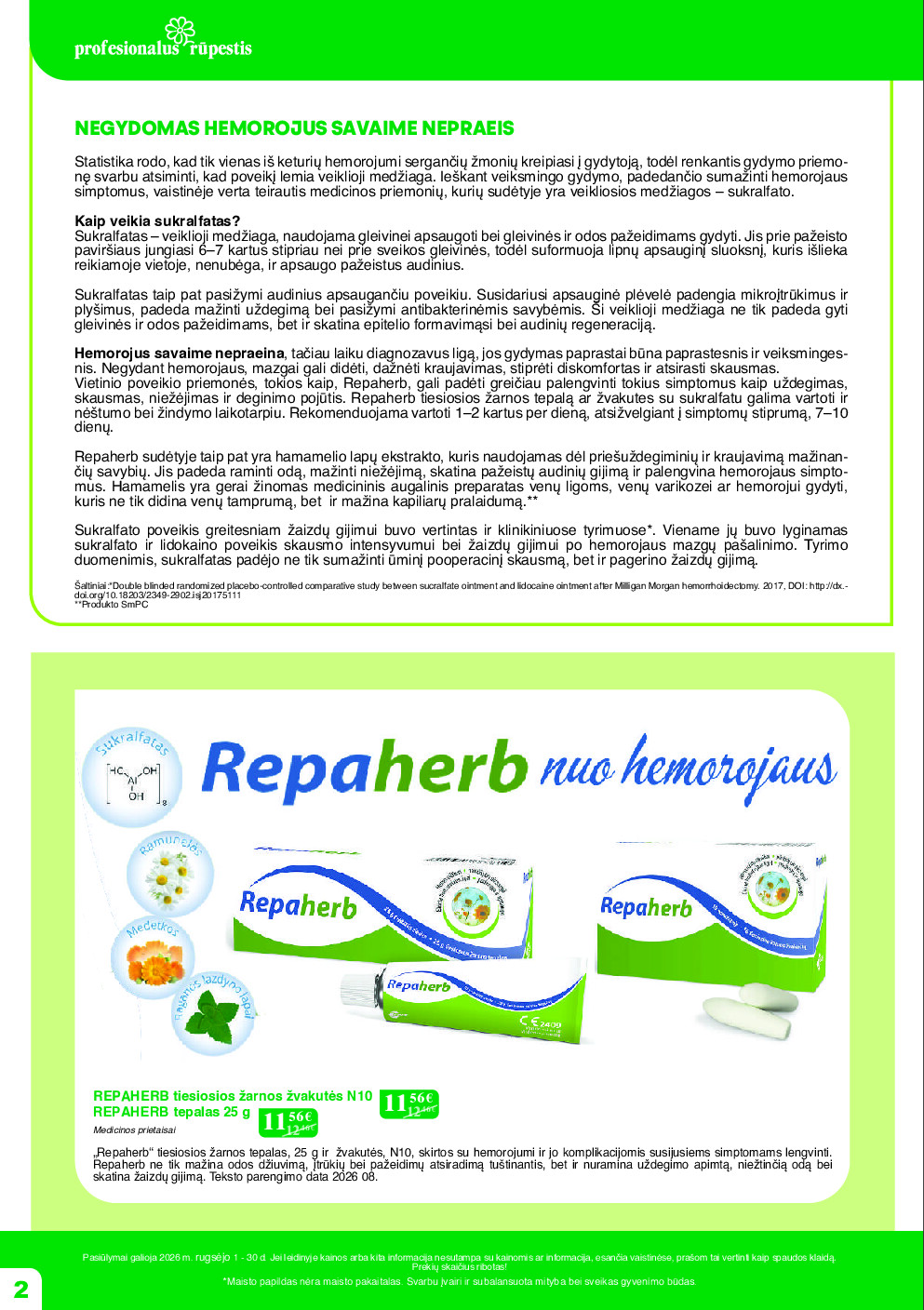 ramuneles - Akcijų leidinys (2026-09-01) - page: 2