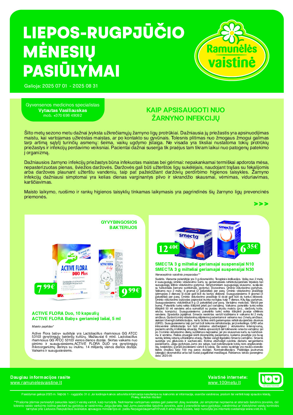 ramuneles - Akcijų leidinys (2025-07-01)
