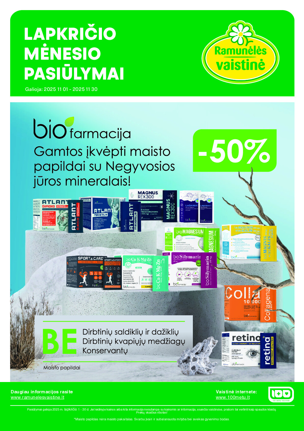ramuneles - Akcijų leidinys (2025-11-01)