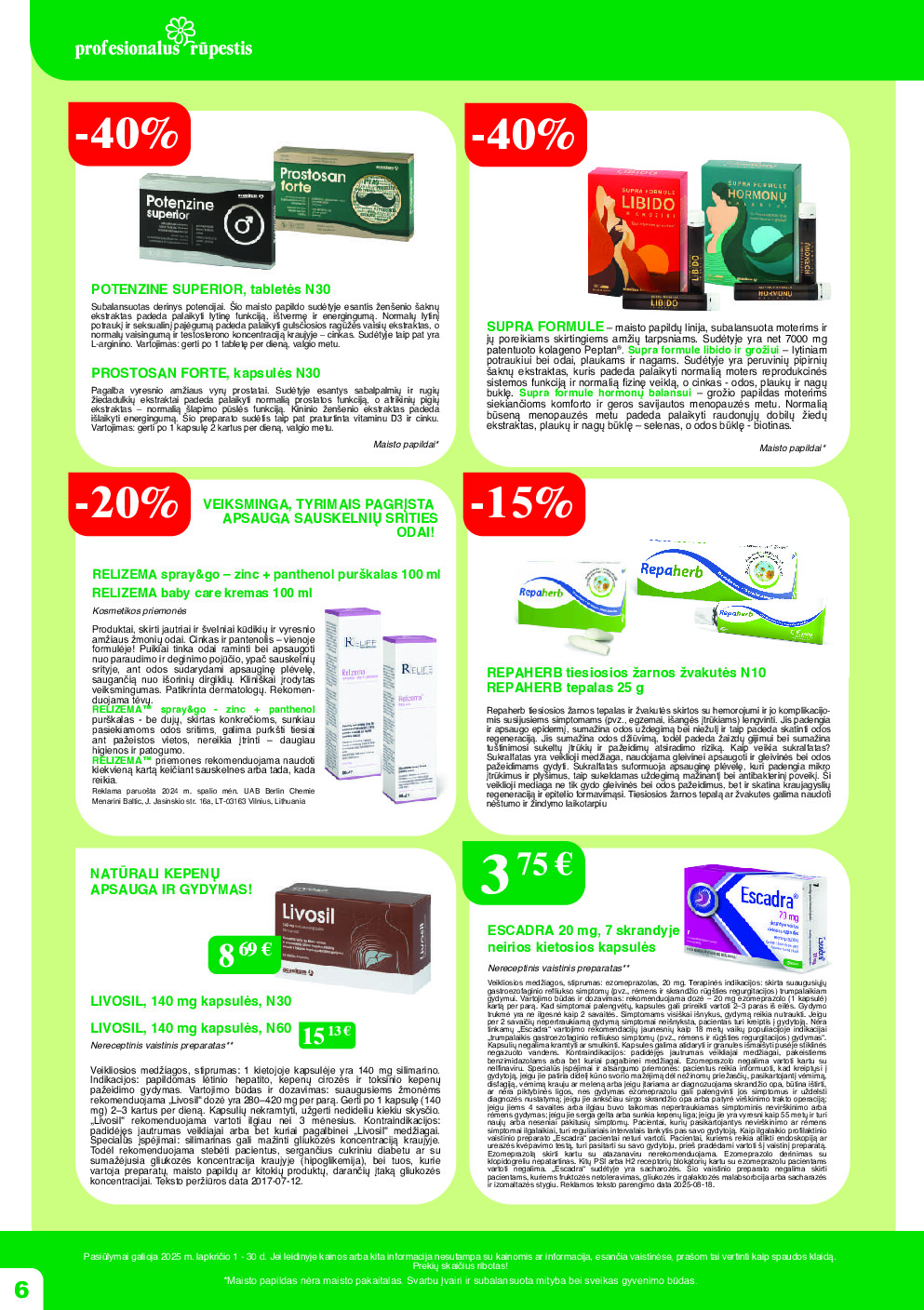 ramuneles - Akcijų leidinys (2025-11-01) - page: 6