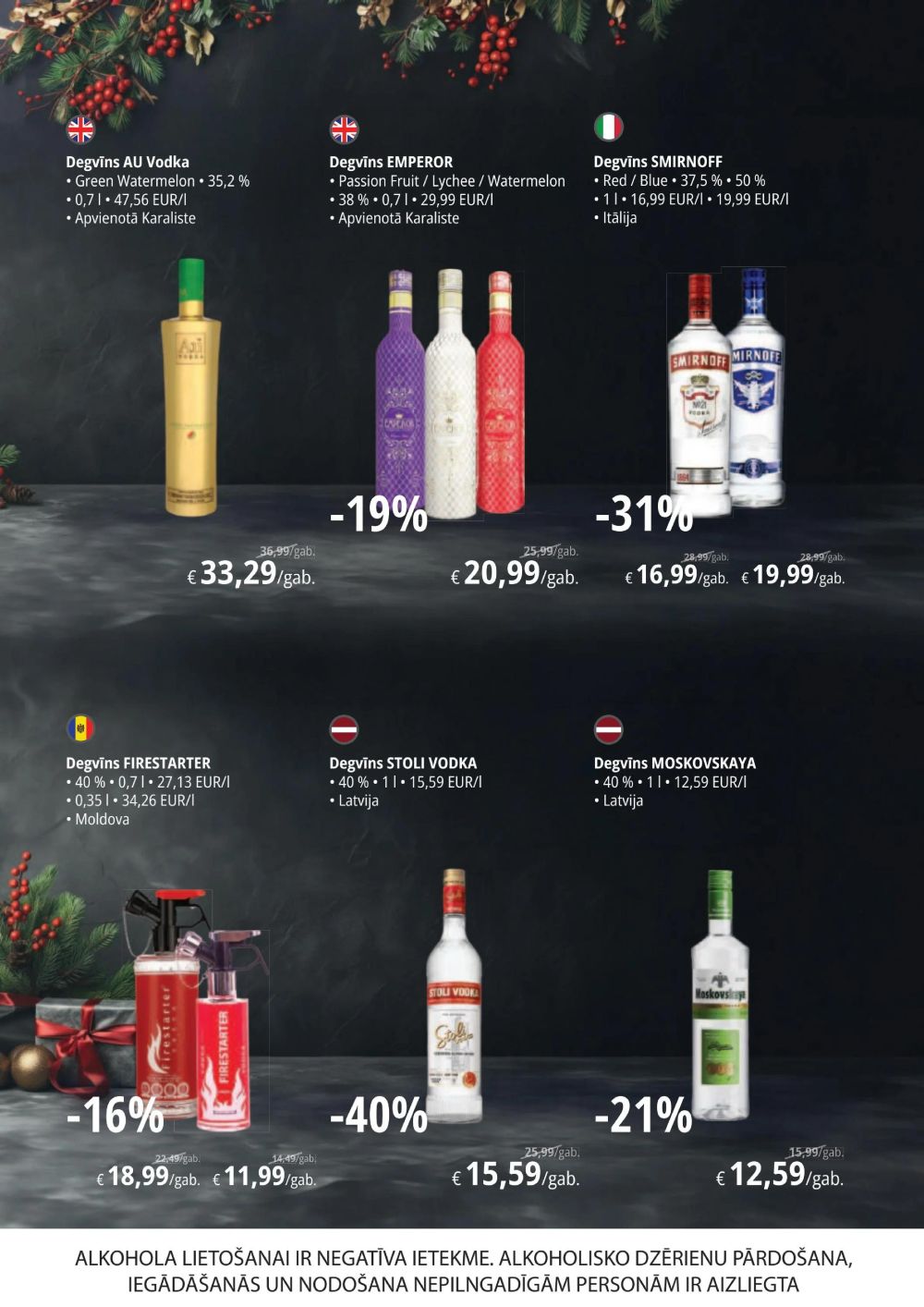 promo-cashcarry - PROMO Cash & Carry - Ziemassvētku piedāvājums (05.12.2024 - 08.01.2025) - page: 24