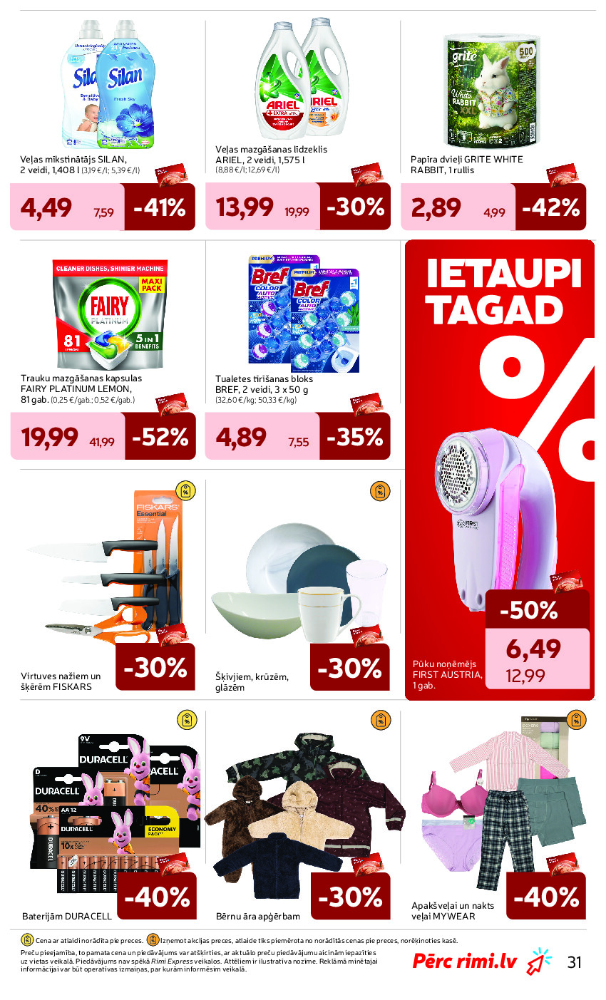 rimi - Rimi akciju buklets . (2026-10-20 - 2026-10-26) - page: 31