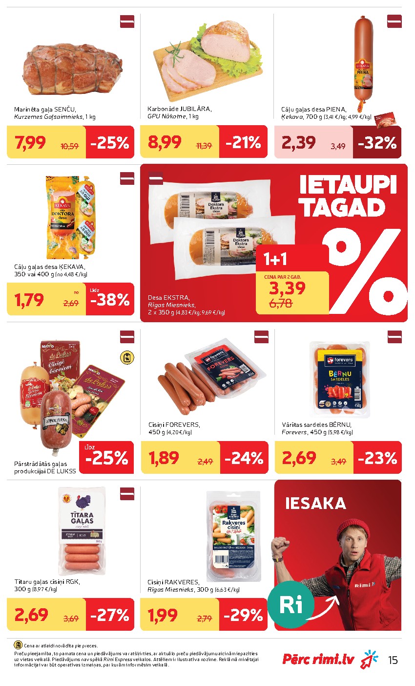 rimi - Rimi akciju buklets . (2026-10-27 - 2026-11-02) - page: 15