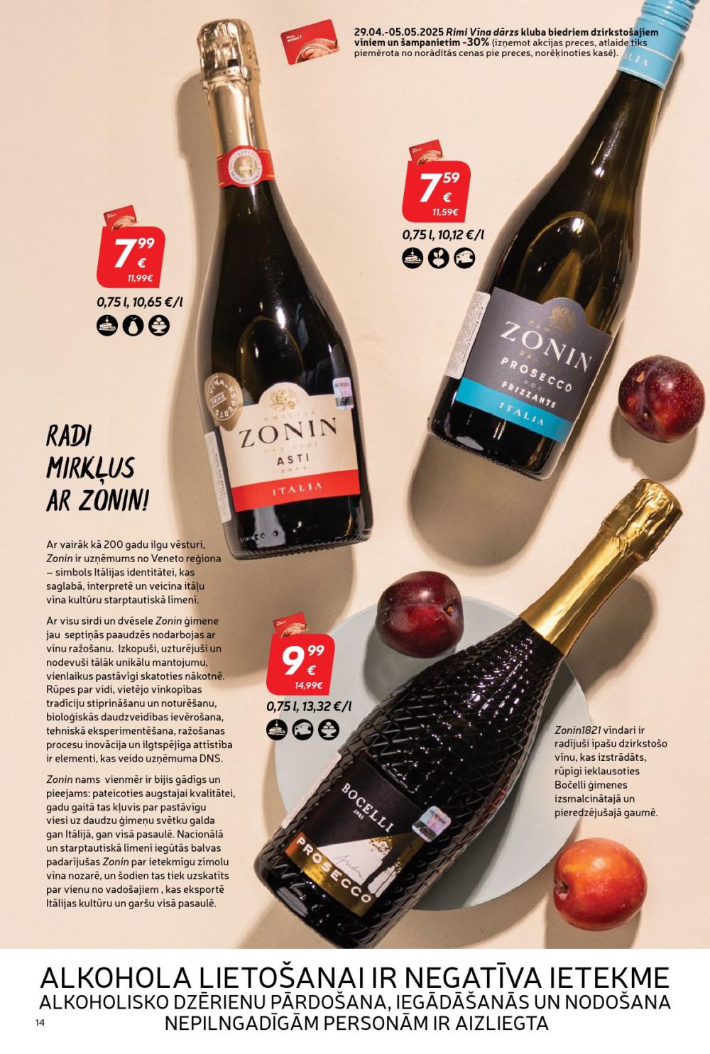 rimi - RIMI - Vīna Dārzs (29.04.2025 - 26.05.2025) - page: 14