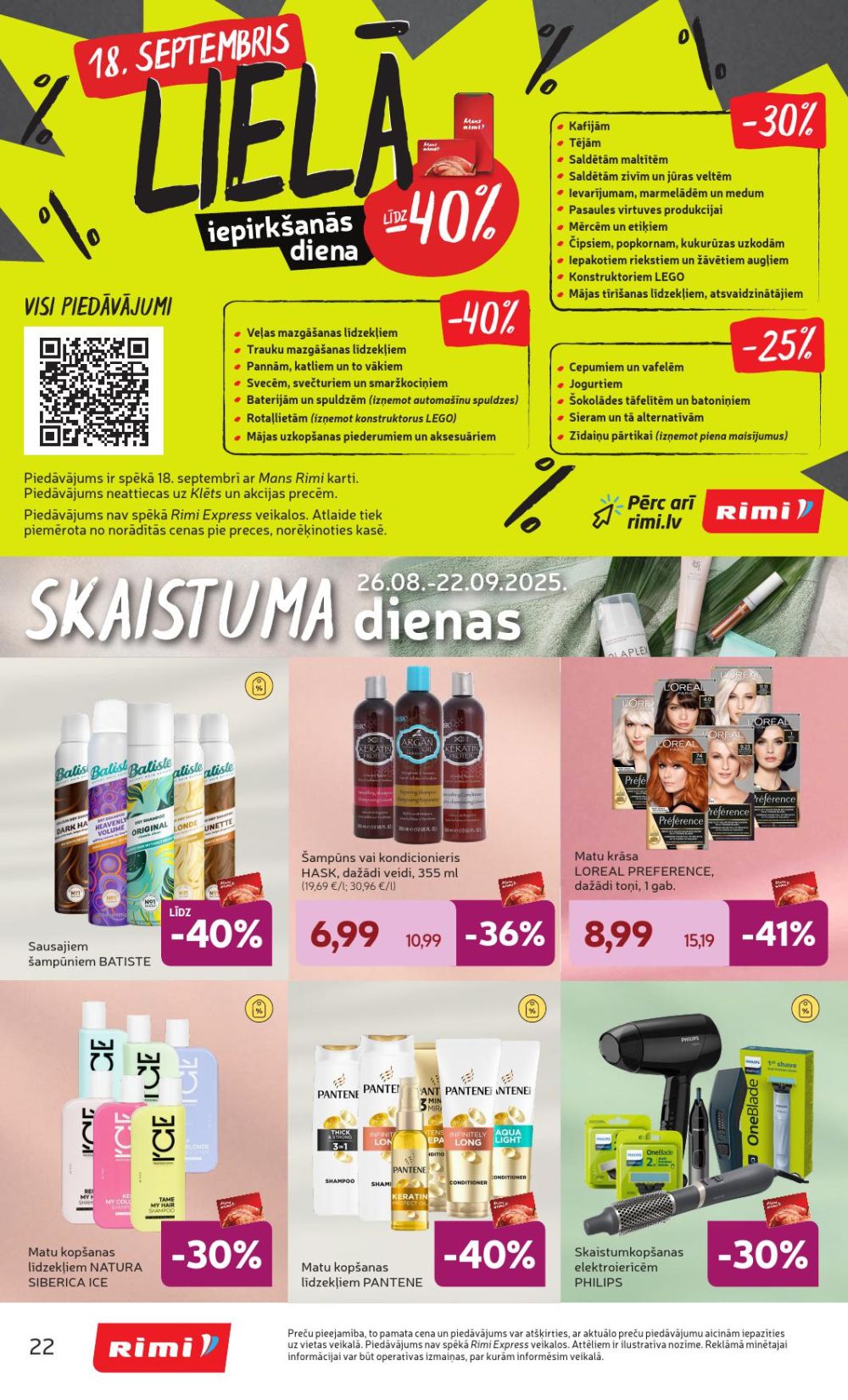 rimi - RIMI (16.09.2025 - 22.09.2025) - page: 22