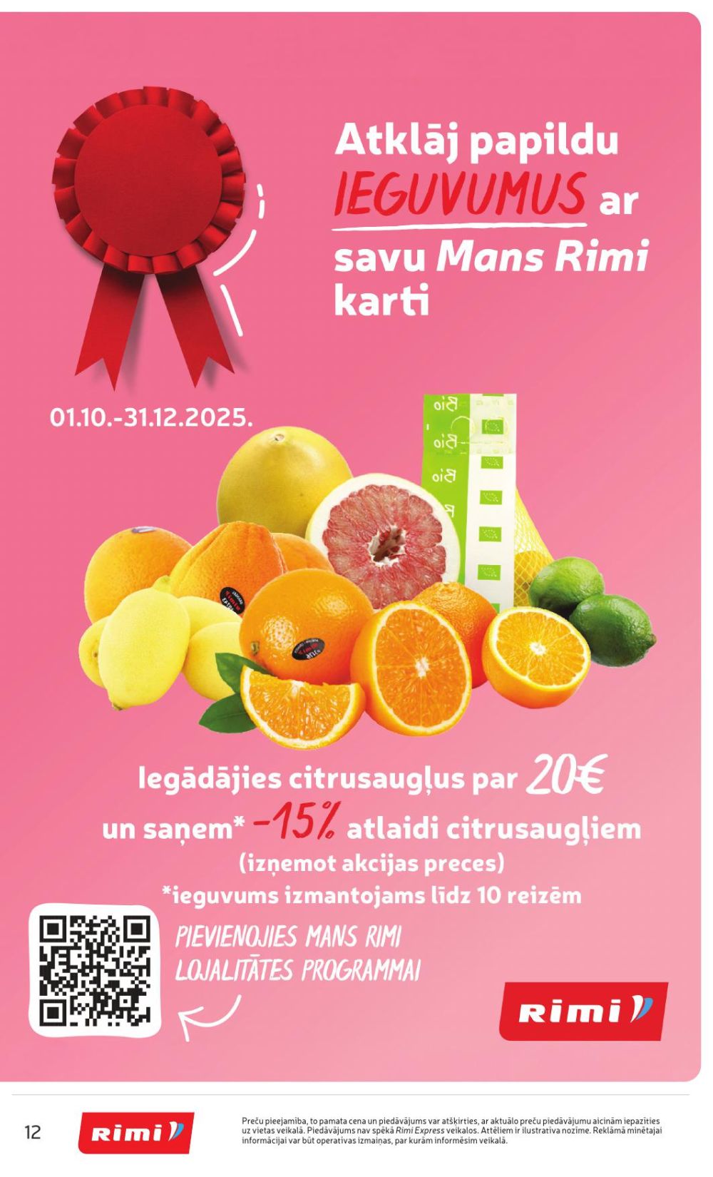 rimi - RIMI (21.10.2025 - 27.10.2025) - page: 12