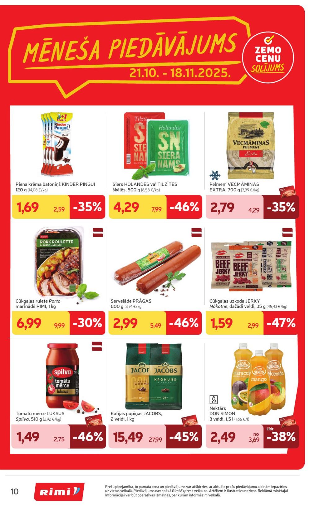 rimi - RIMI (28.10.2025 - 03.11.2025) - page: 10