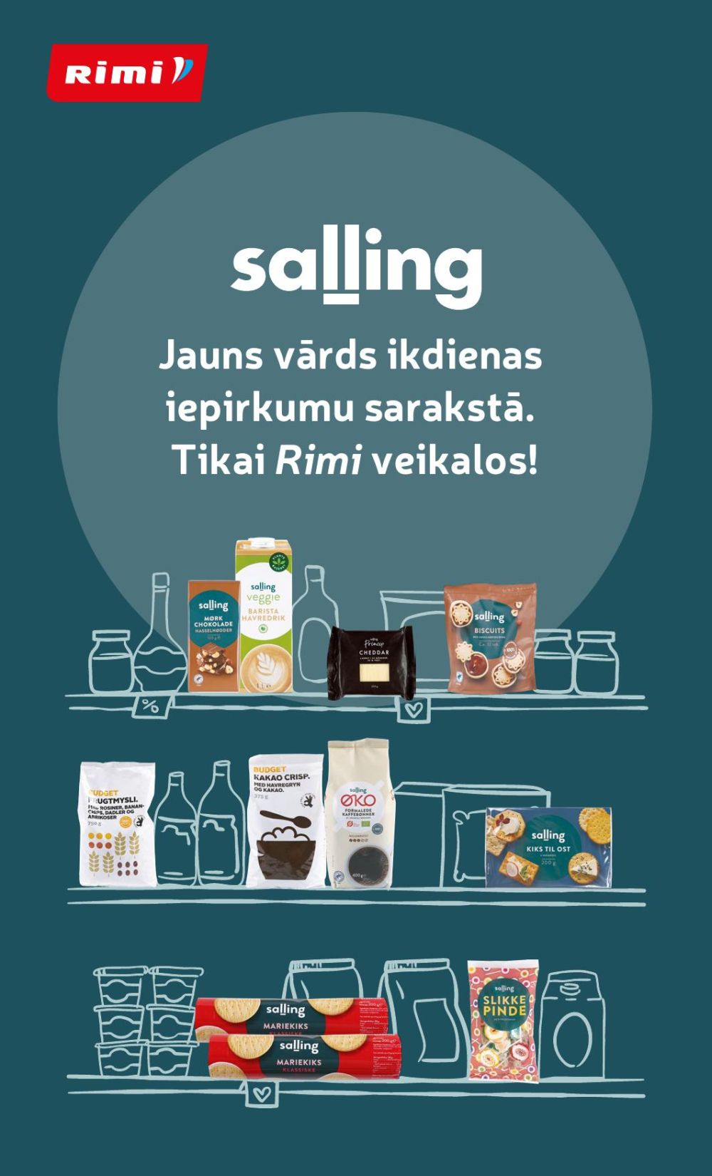 rimi - RIMI - Jaunās "Salling" produkcijas (28.10.2025 - 17.11.2025) - page: 12