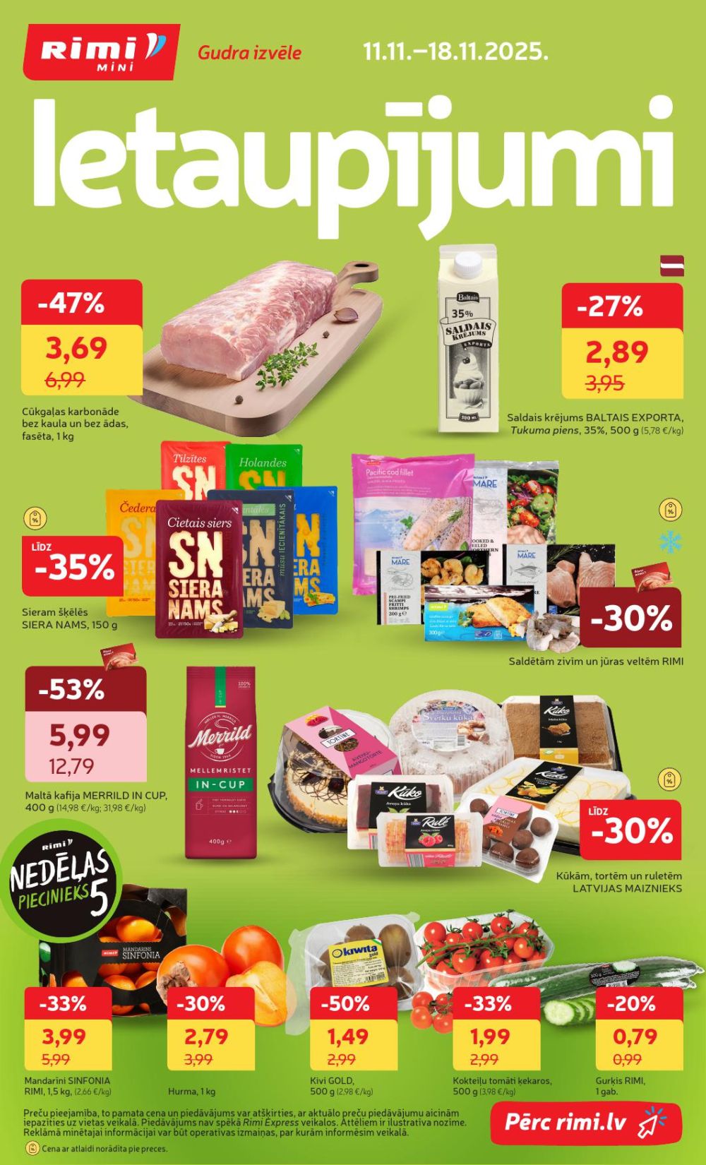 rimi - RIMI - Mini (11.11.2025 - 18.11.2025)