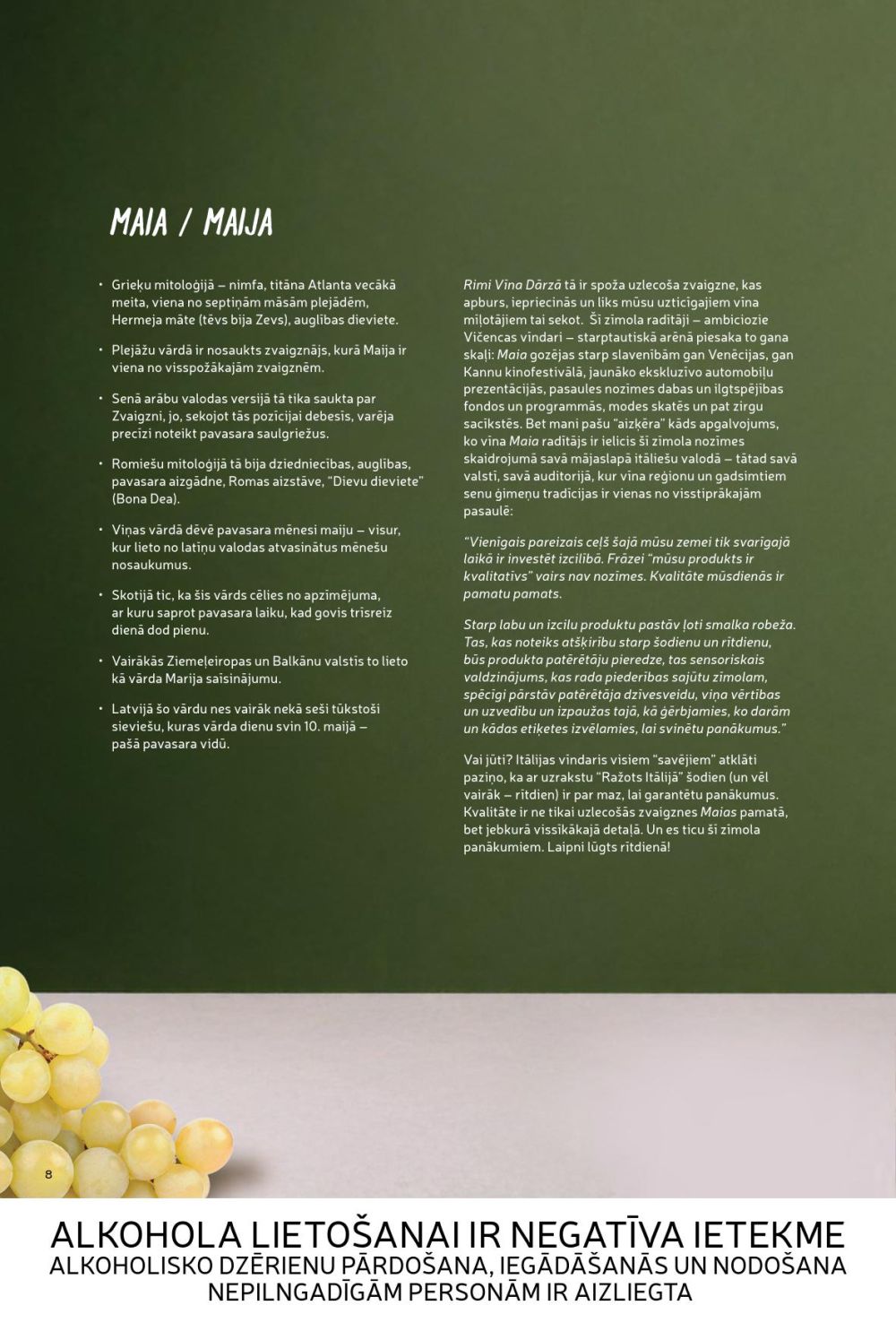 rimi - RIMI - Vīna dārzs - page: 8