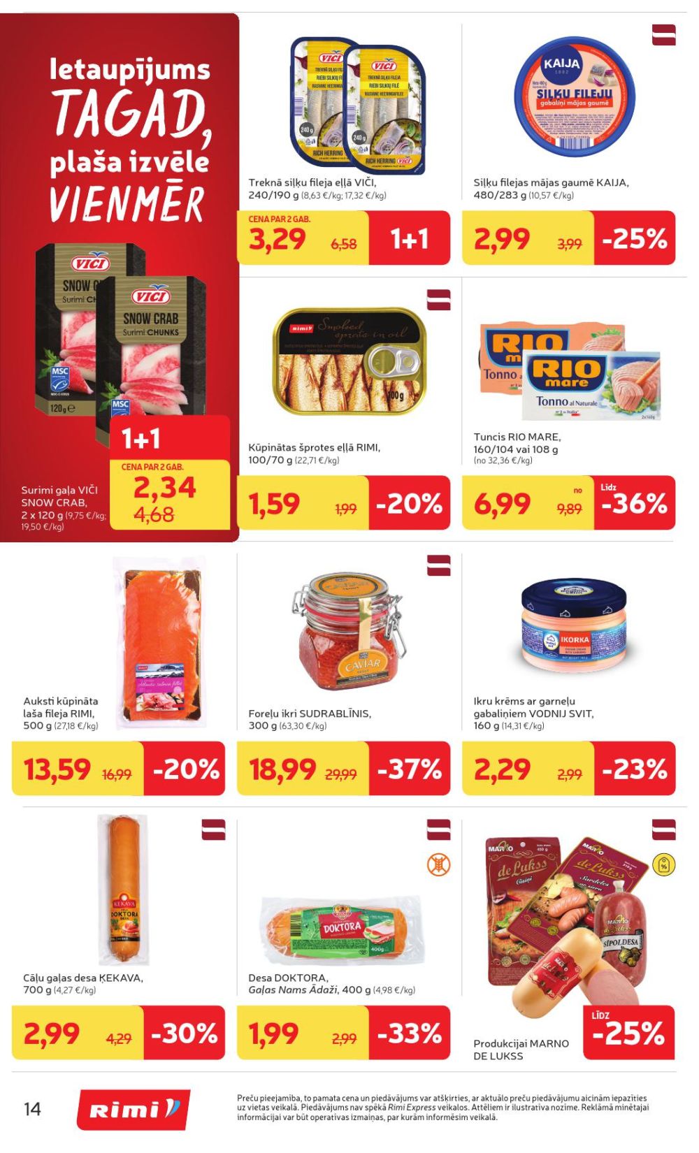rimi - RIMI (20.01.2026 - 26.01.2026) - page: 14