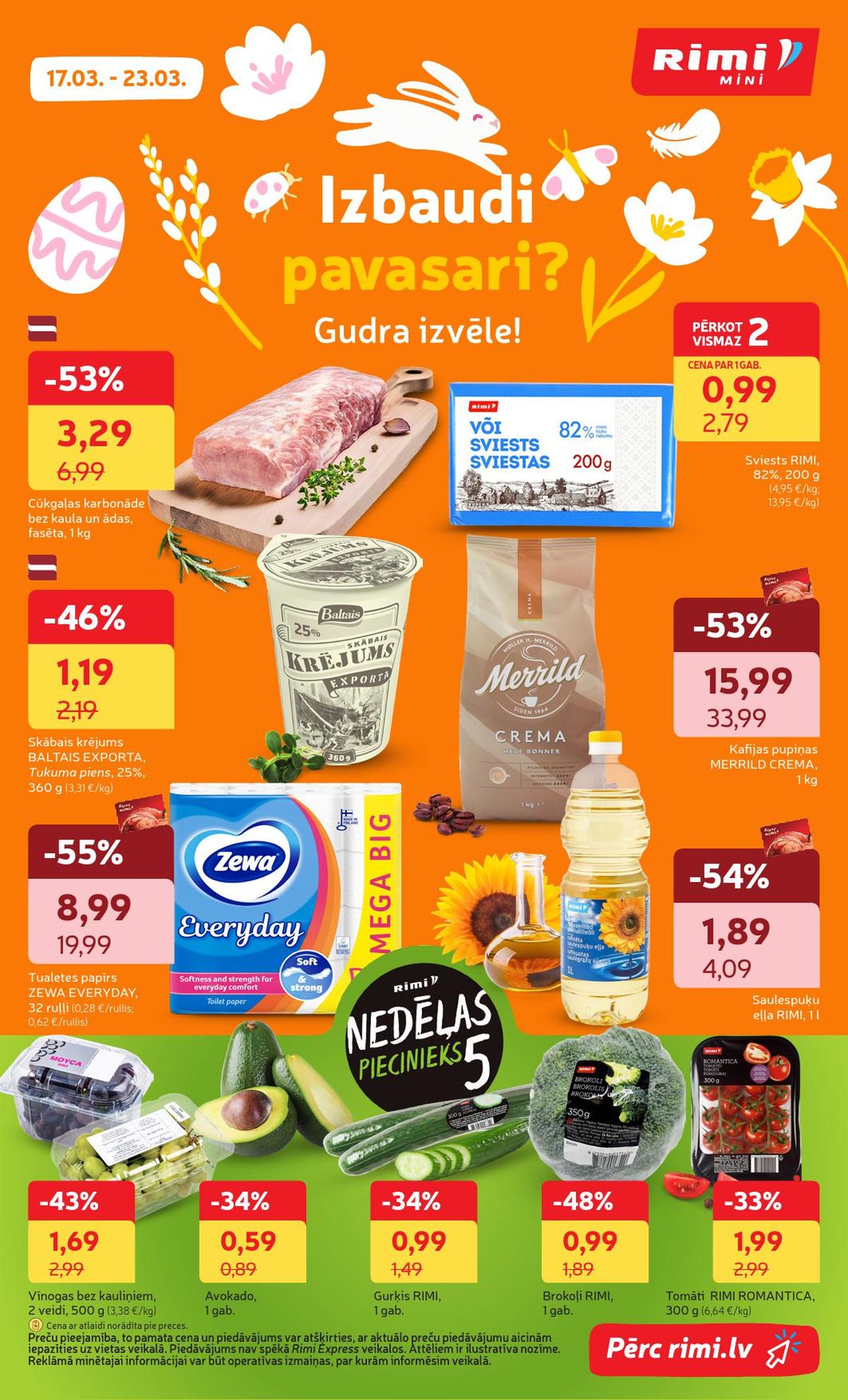 rimi - RIMI - Mini (17.03.2026 - 23.03.2026)