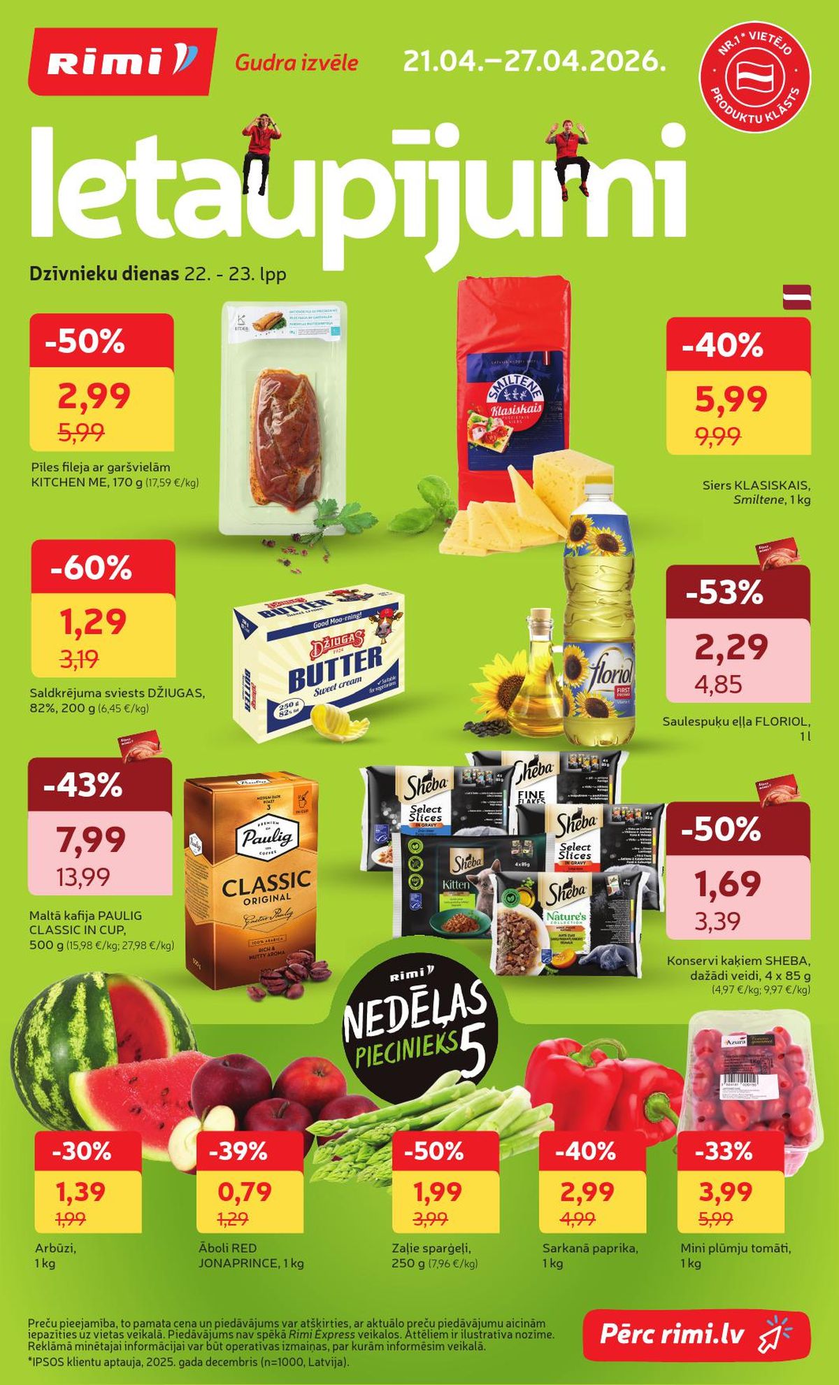 rimi - RIMI (21.04.2026 - 27.04.2026) - page: 1