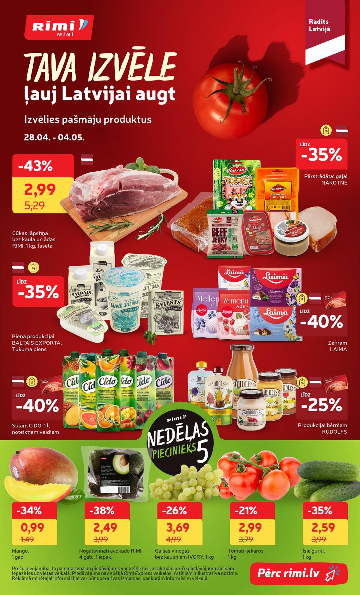 rimi - RIMI - Mini (28.04.2026 - 04.05.2026)