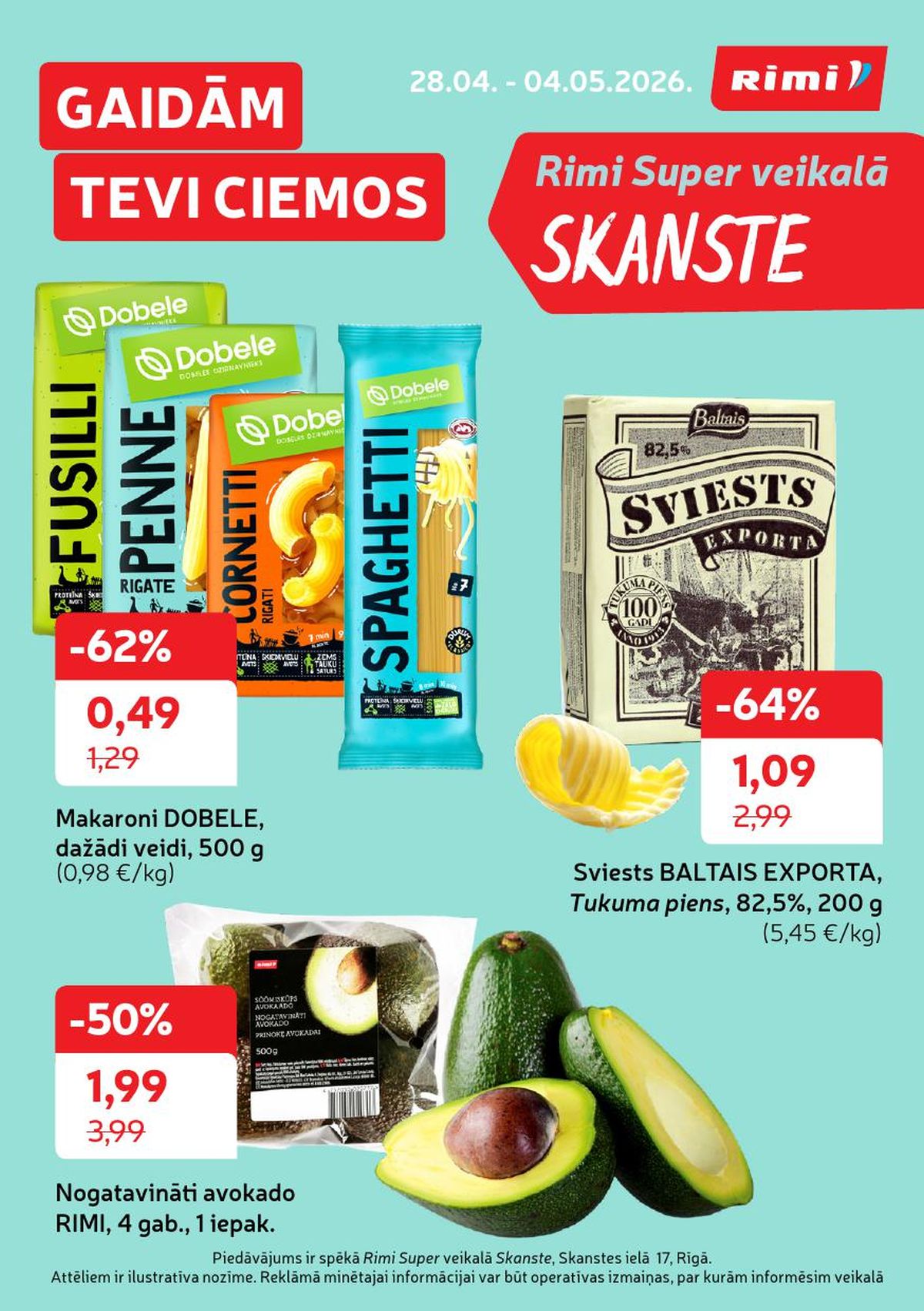 rimi - RIMI - Super Skanste (28.04.2026 - 04.05.2026)