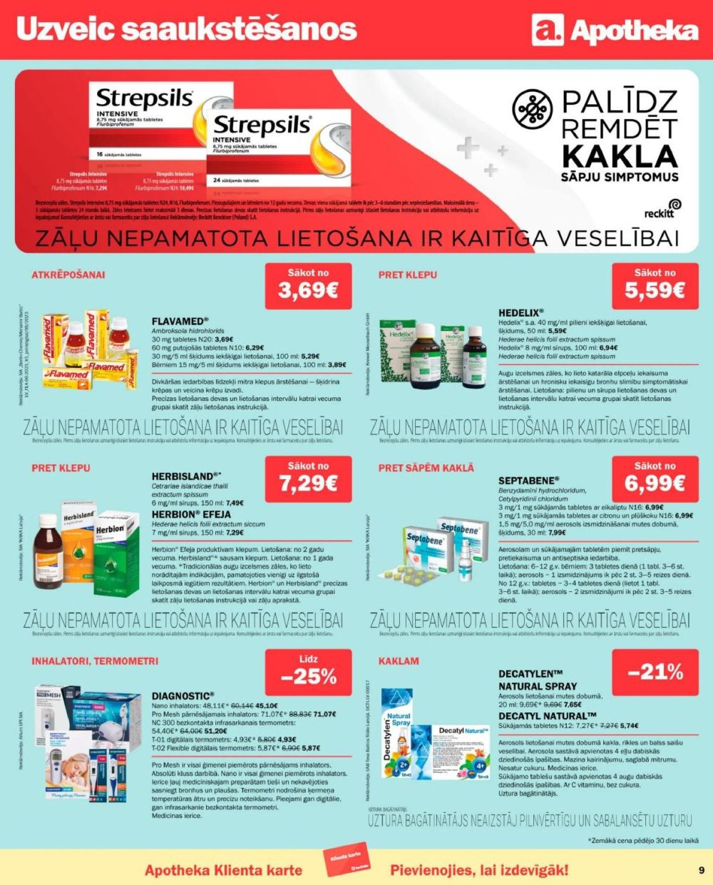 apotheka - APOTHEKA (01.09.2024 - 30.09.2024) - page: 9