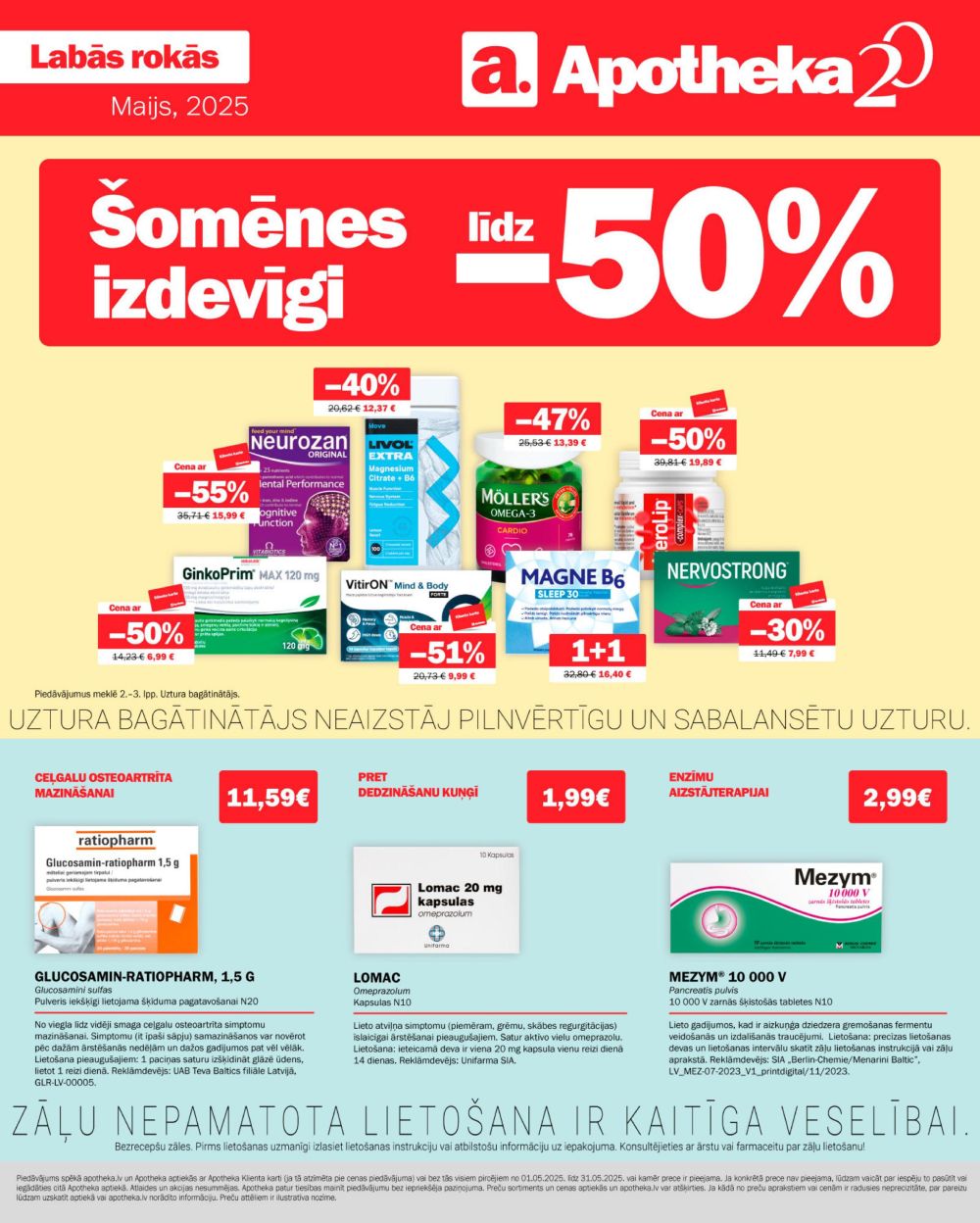 apotheka - APOTHEKA (01.05.2025 - 31.05.2025) - page: 1